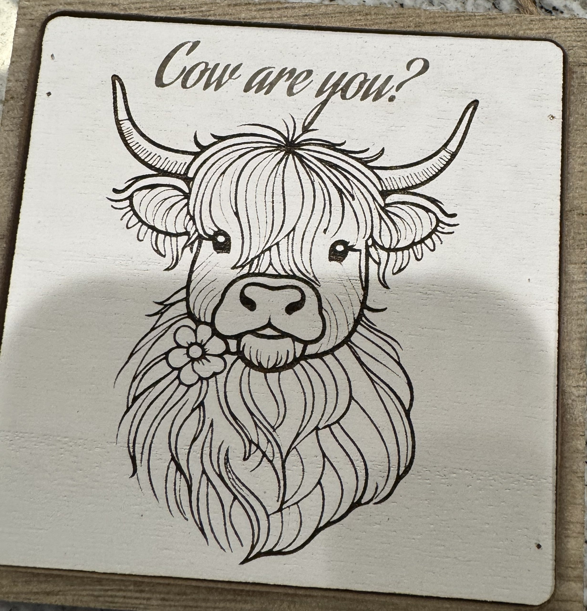 Cow-Themed Wall Art Set