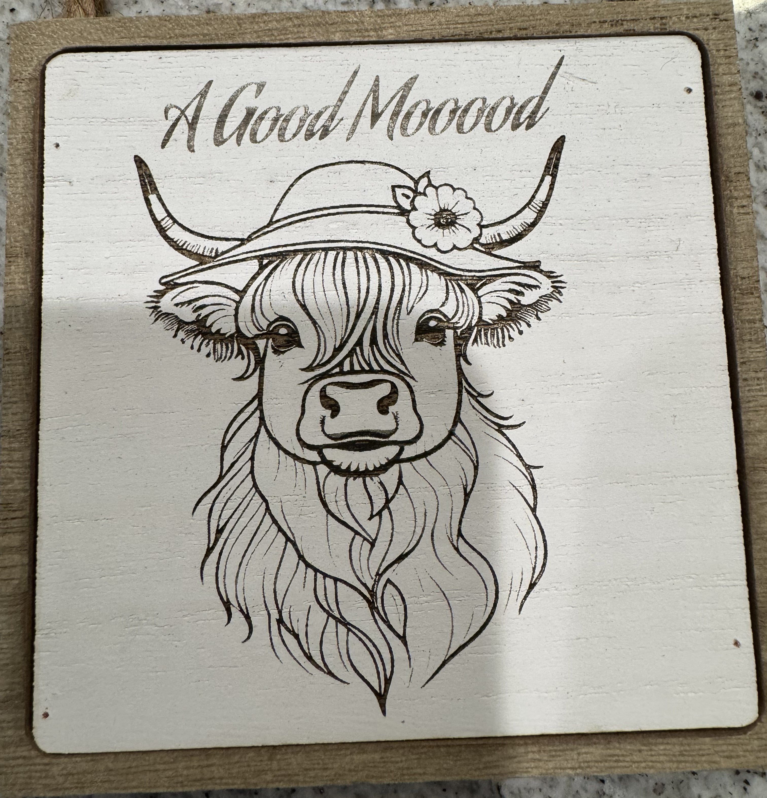 Cow-Themed Wall Art Set