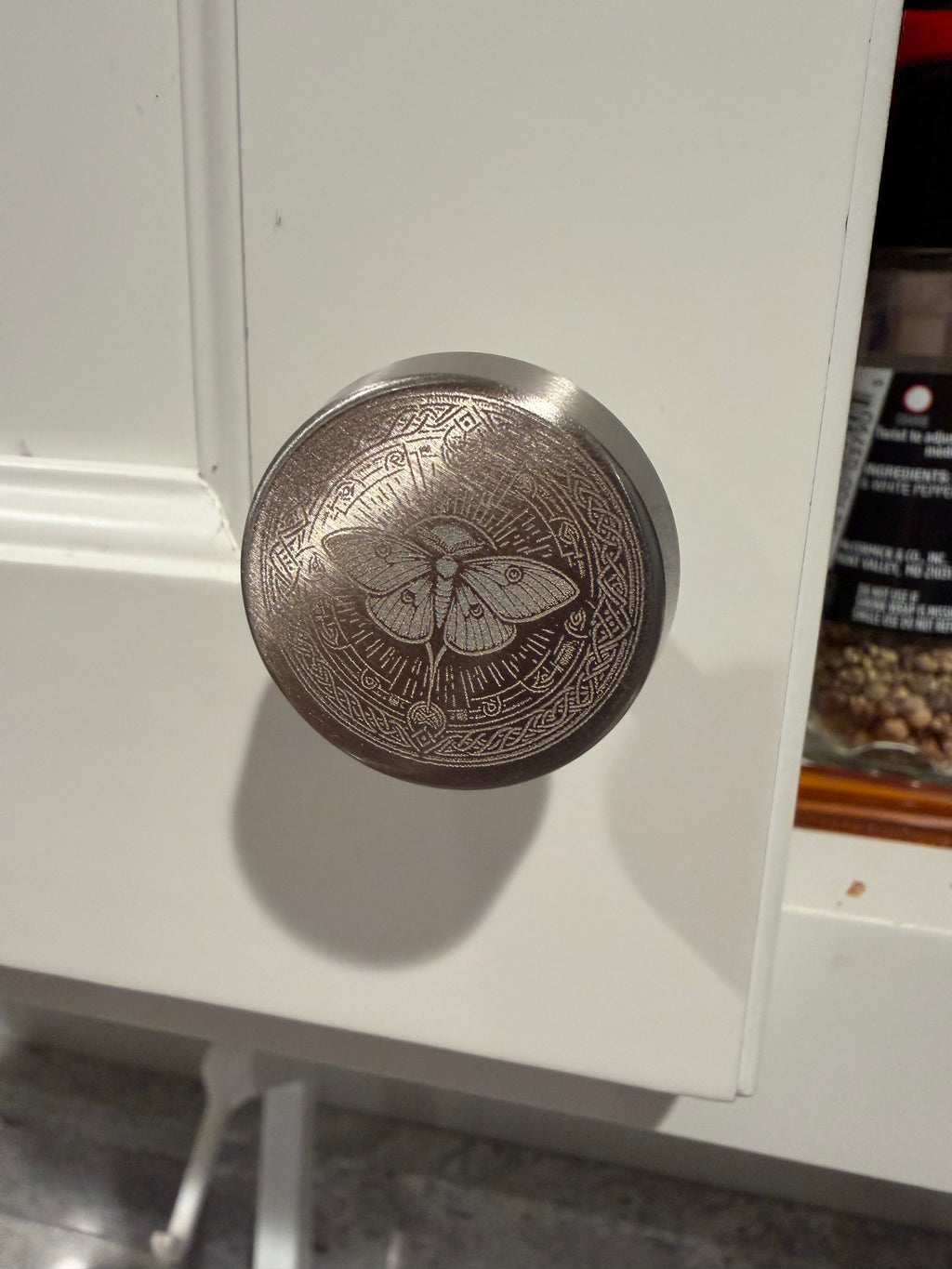 Custom engraved door pulls